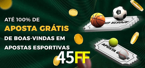 45FF Ate 100% de Aposta Gratis